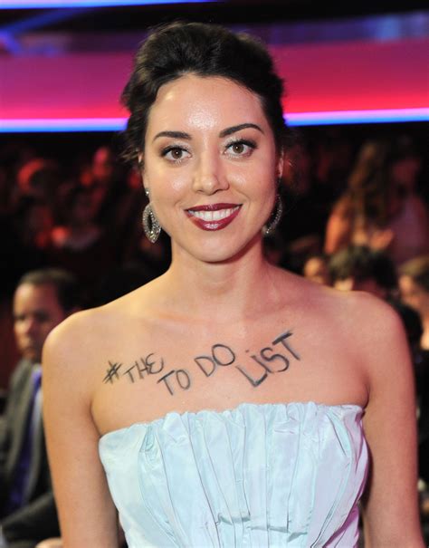 Aubrey Plaza Cleavage. Full archive of her photos and videos from ICLOUD LEAKS 2023 Here. Aubrey Plaza shows off her sexy cleavage at 21st Annual NHMC Impact Awards Gala in Beverly Hills - 2/23/18. Aubrey Christina Plaza is an American comedian and actress. Age: 33.